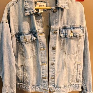 Forever 21 Light Blue Jean Jacket